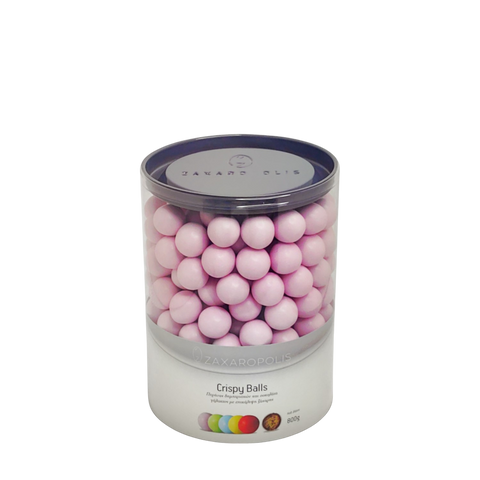 CRISPY BALLS ΓΥΑΛΙ ΡΟΖ συσκ. 4Kg 11,30€/Kg, συσκ. 800gr 11,50€