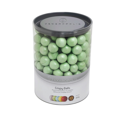 CRISPY BALLS ΠΕΡΛΕ ΛΑΧΑΝΙ συσκ. 4Kg 11,30€/Kg, συσκ. 800gr 11,50€