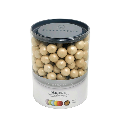 CRISPY BALLS ΠΕΡΛΕ ΜΠΕΖ συσκ. 4Kg 11,30€/Kg, συσκ. 800gr 11,50€